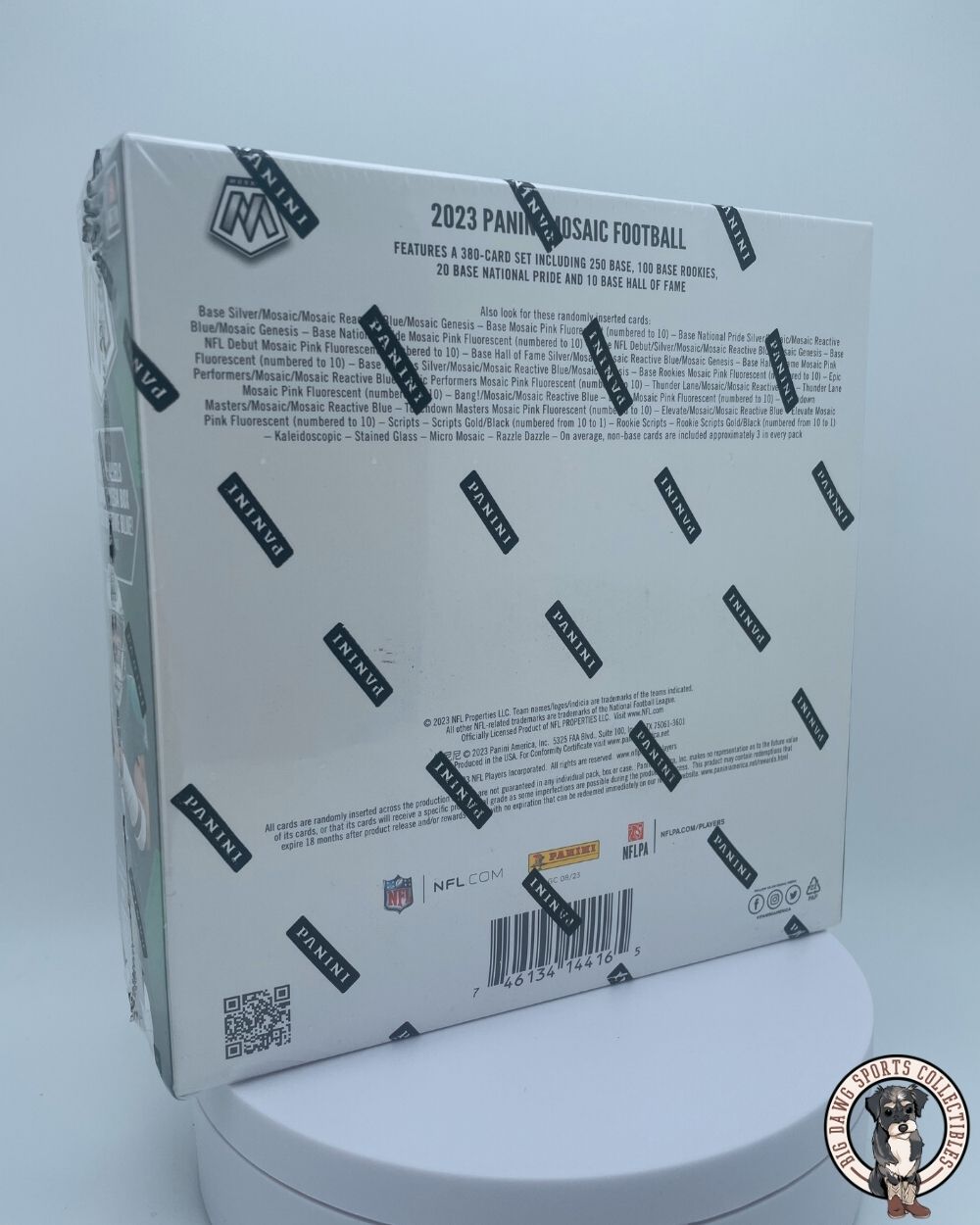 2023 Panini Mosaic NFL Trading Cards Mega Box - 42 Cards Per Box - Jalen Hurts Cover