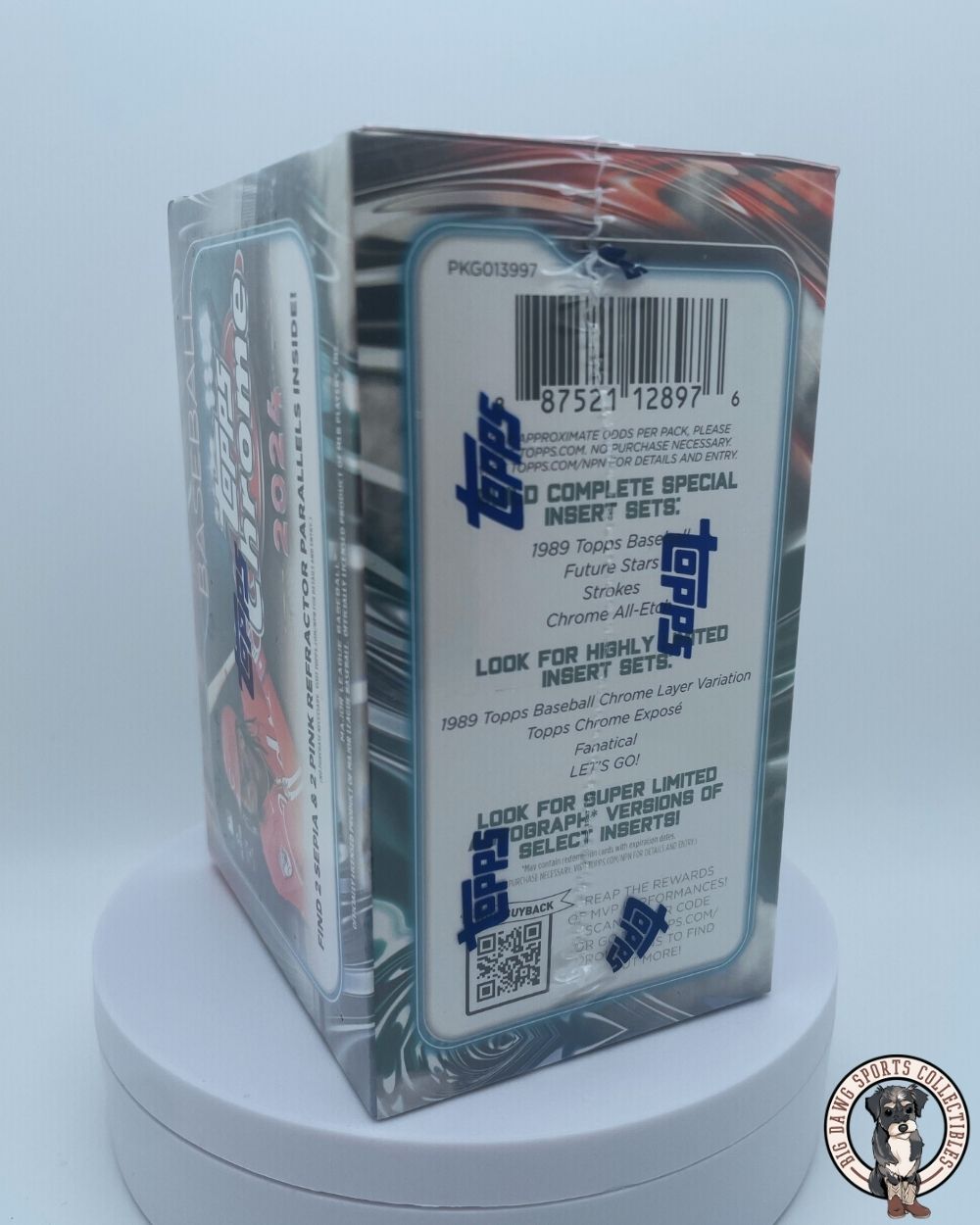 2024 Topps Chrome Baseball Blaster Box - Find 2 Sepia & 2 Pink Refractor Parallels