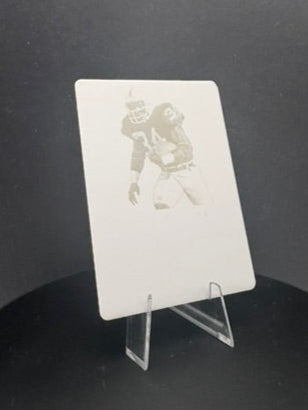 Bo Jackson 1/1 printing plate