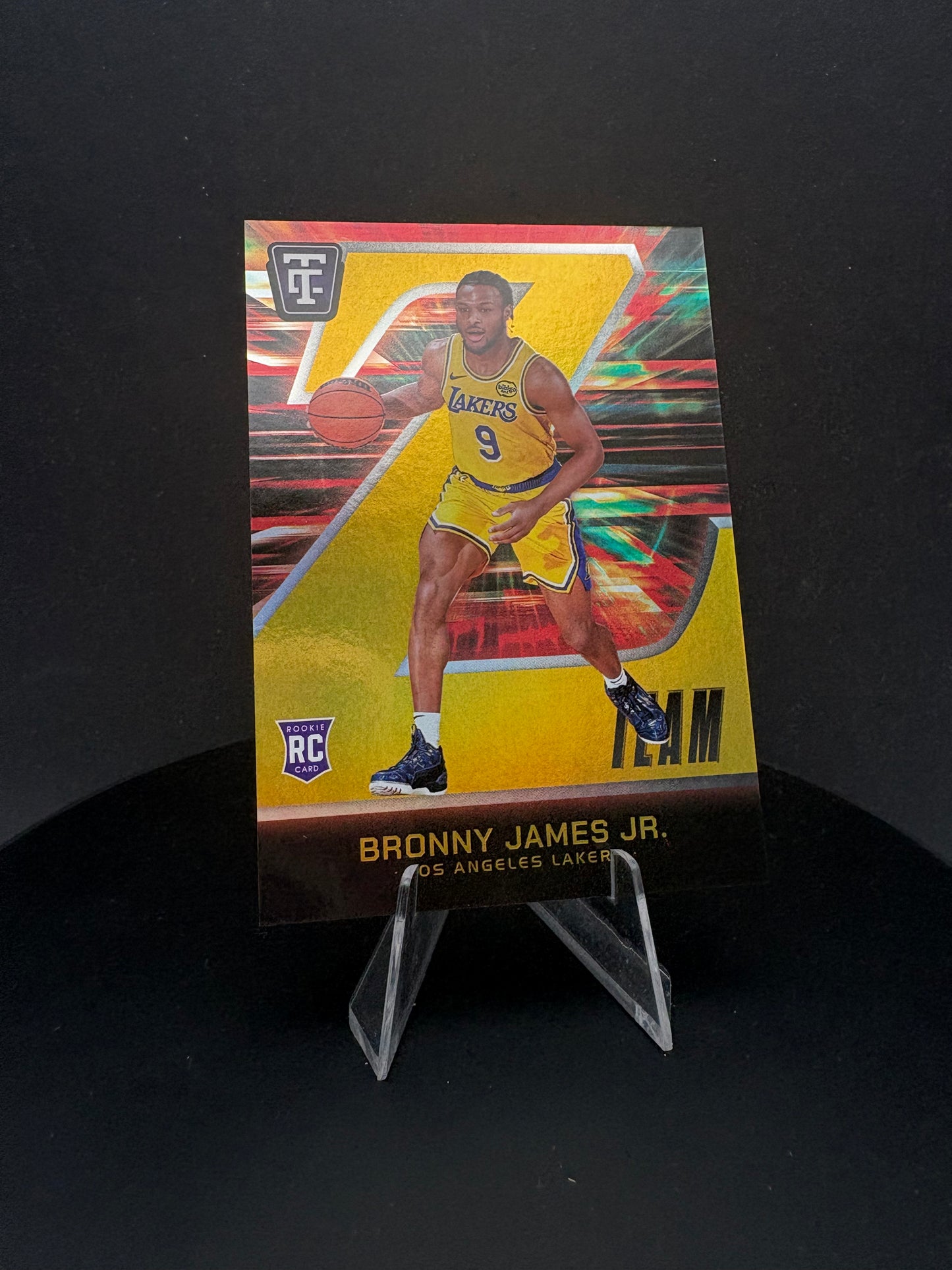 2025 Panini Totally Certified Bronny James, Jr. 3/10 RC