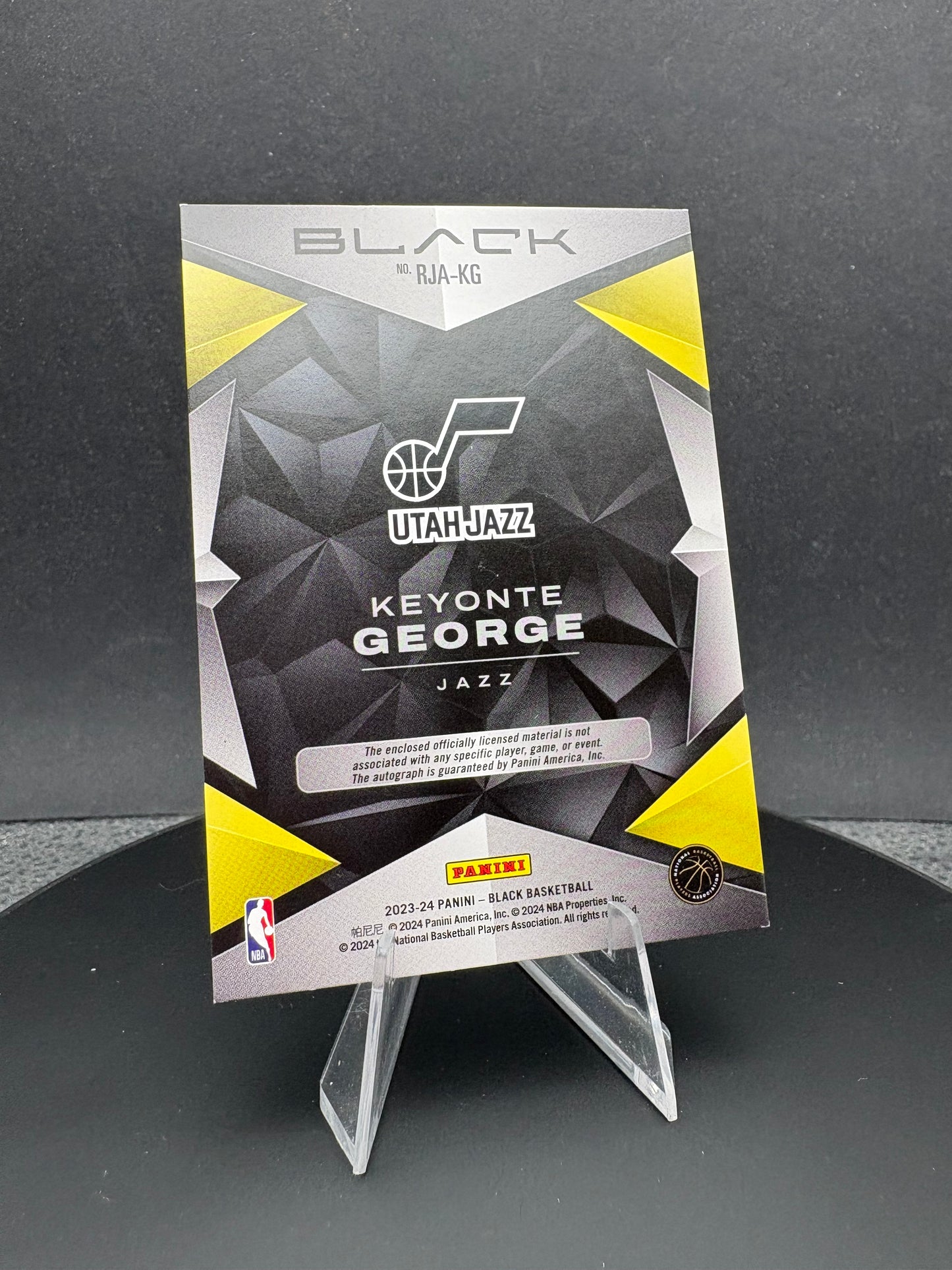 2023-24 Black Keyonte George 2 color patch AUTO /25 RC