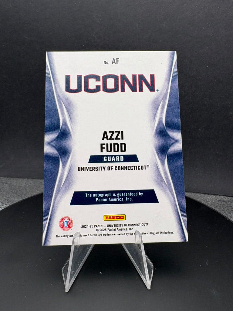 2024-25 UCONN Azzi Fudd /199 Private Signings Panini NIL