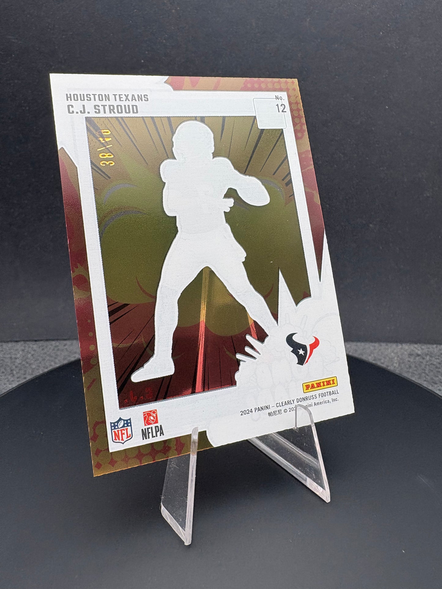 2024 Clearly Donruss C.J. Stroud /49 Bomb Squad