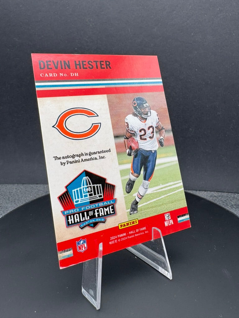 2024 Hall of Fame Devin Hester AUTO /50