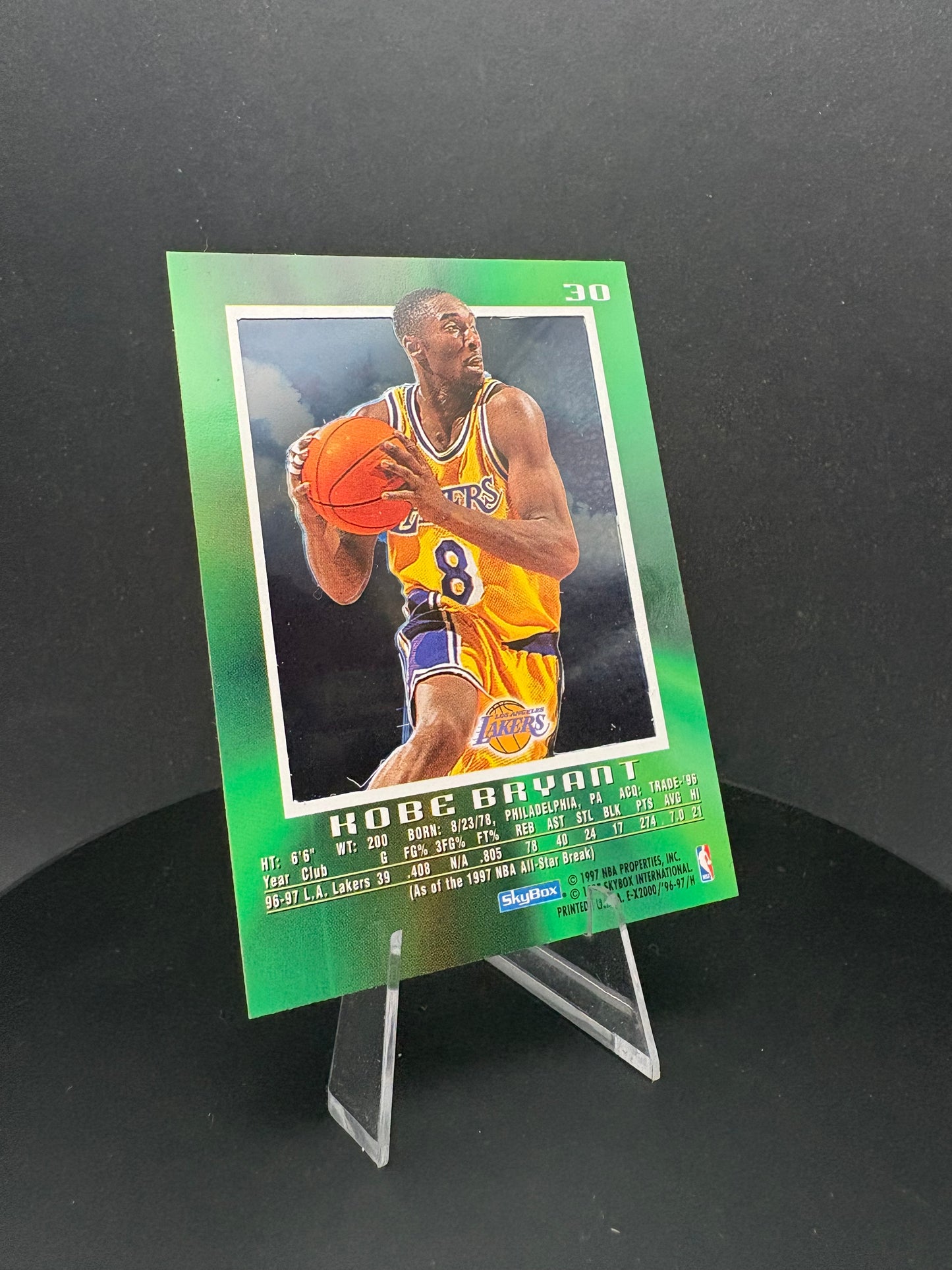 1997 Skybox Kobe Bryant RC