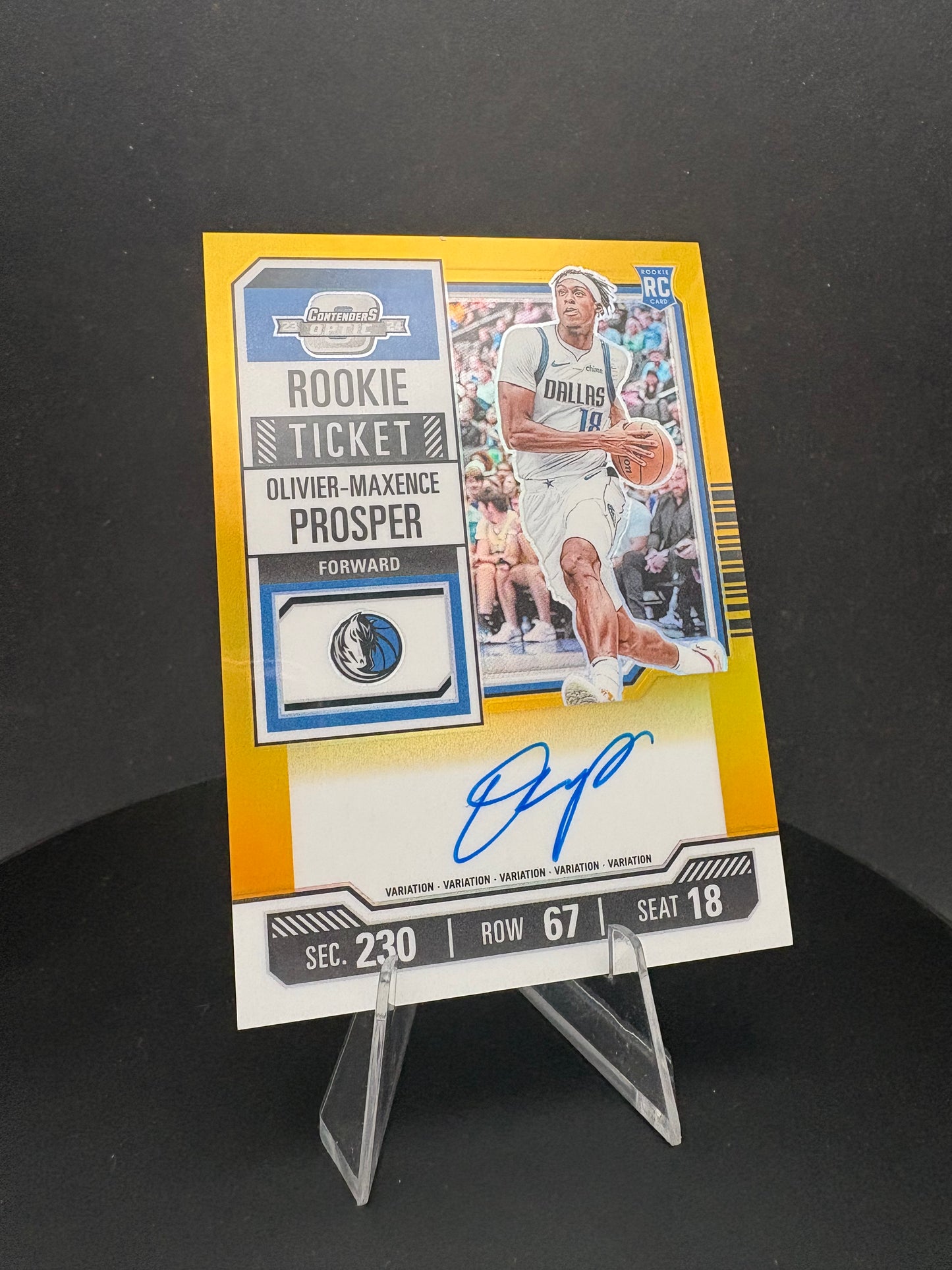 2023-24 Contenders Optic Olivier-Maxence Prosper 1/10 RC