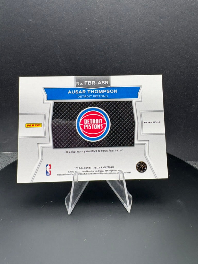 2023-24 Prizm Ausar Thompson Fast Break RC auto