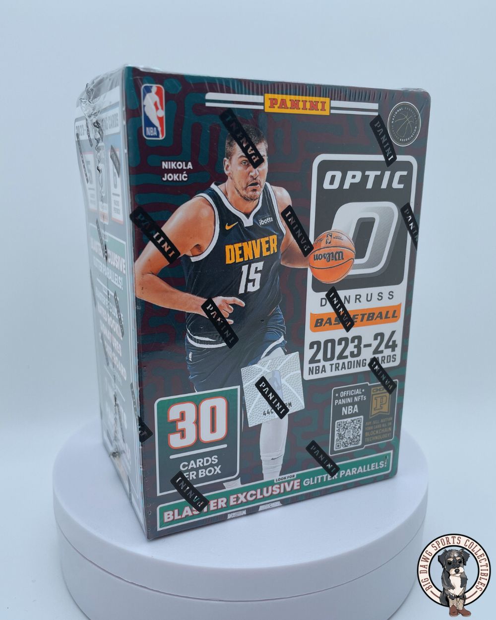 2023-24 Panini Donruss Optic Basketball Blaster Box - 30 Cards - Nikola Jokić Cover