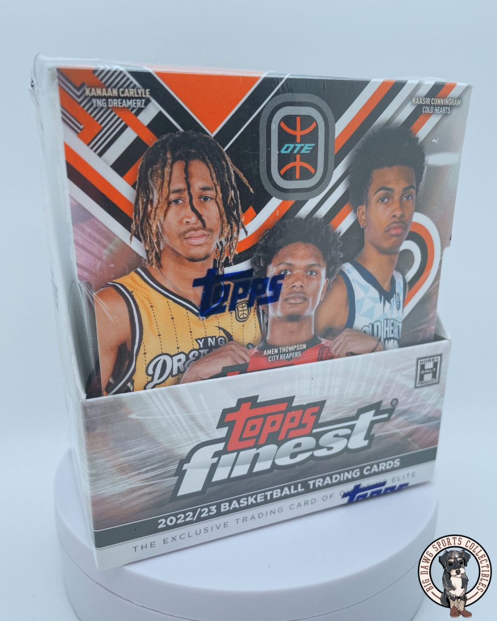 2022-23 Topps Finest Basketball Hobby Box - 12 Packs - Overtime Elite