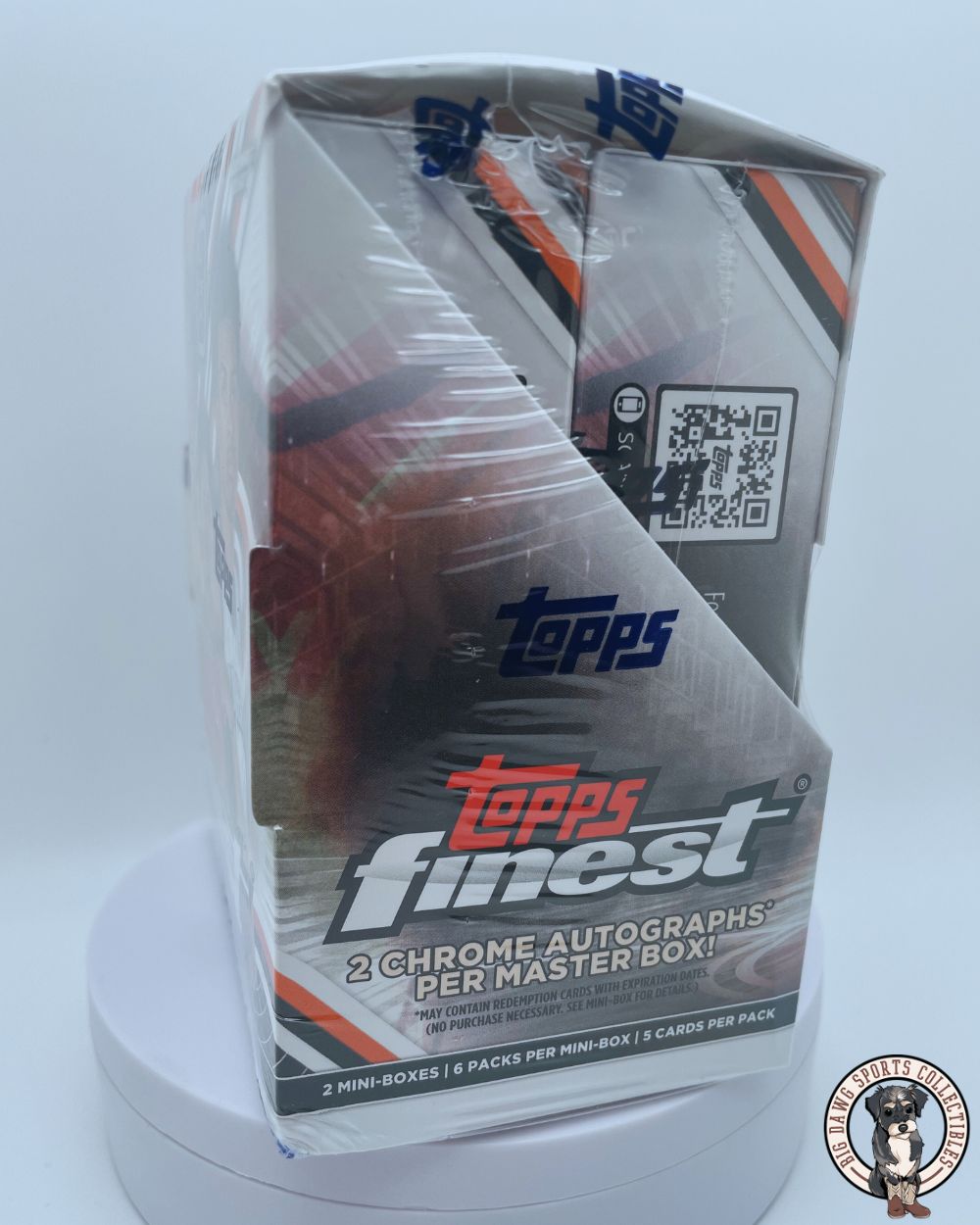 2022-23 Topps Finest Basketball Hobby Box - 12 Packs - Overtime Elite
