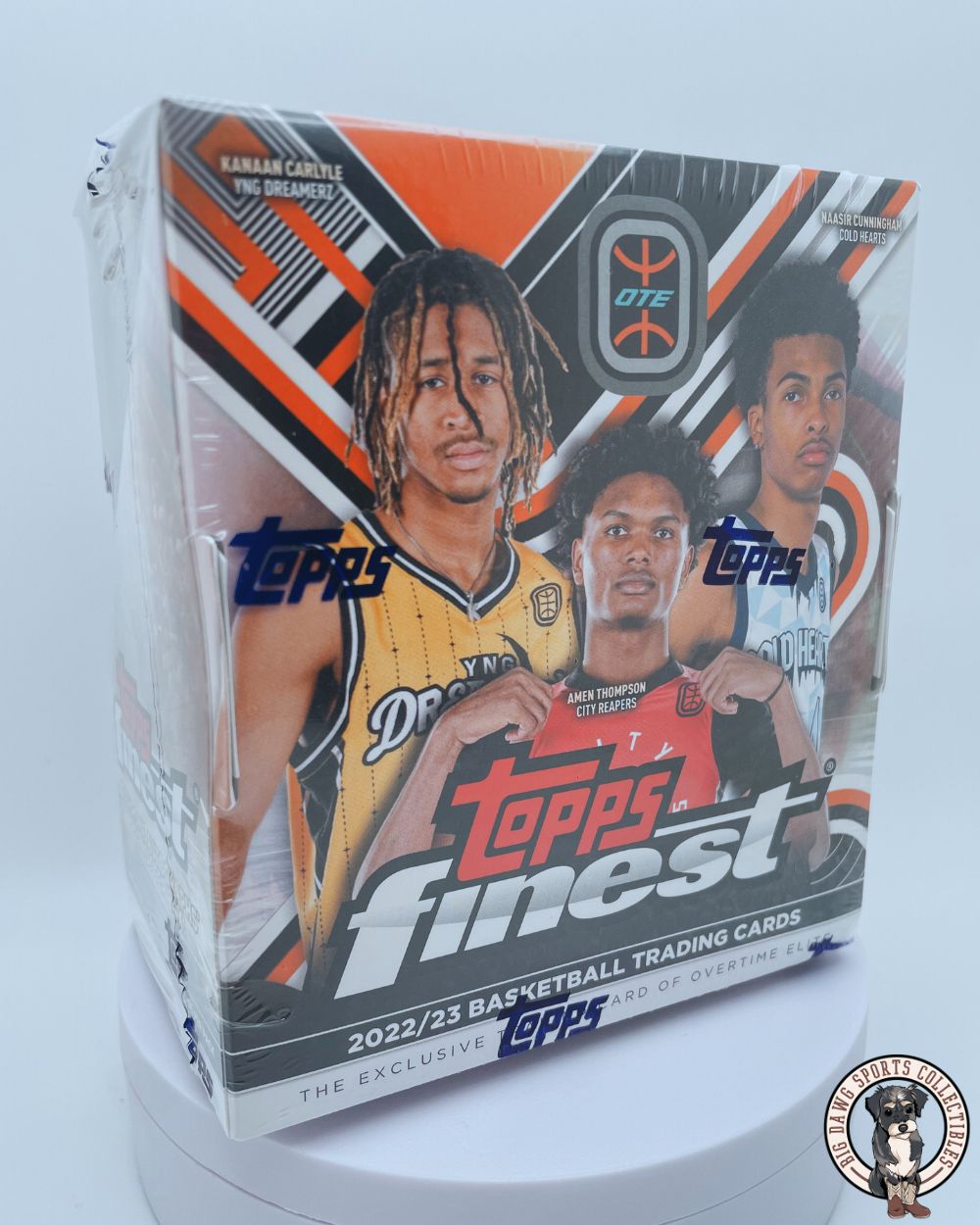 2022-23 Topps Finest Basketball Hobby Box - 12 Packs - Overtime Elite