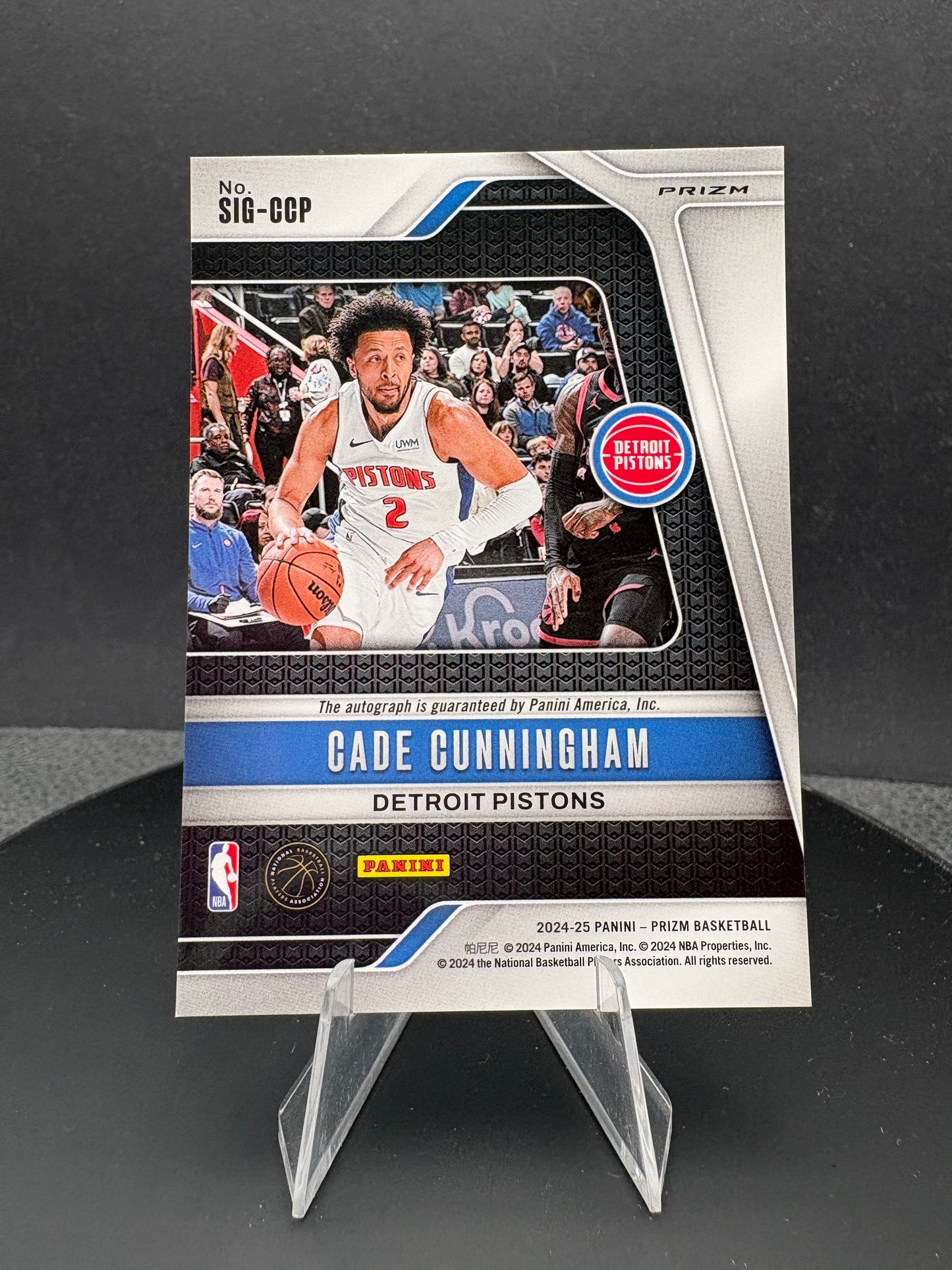 2024-25 Prizm Cade Cunningham AUTO