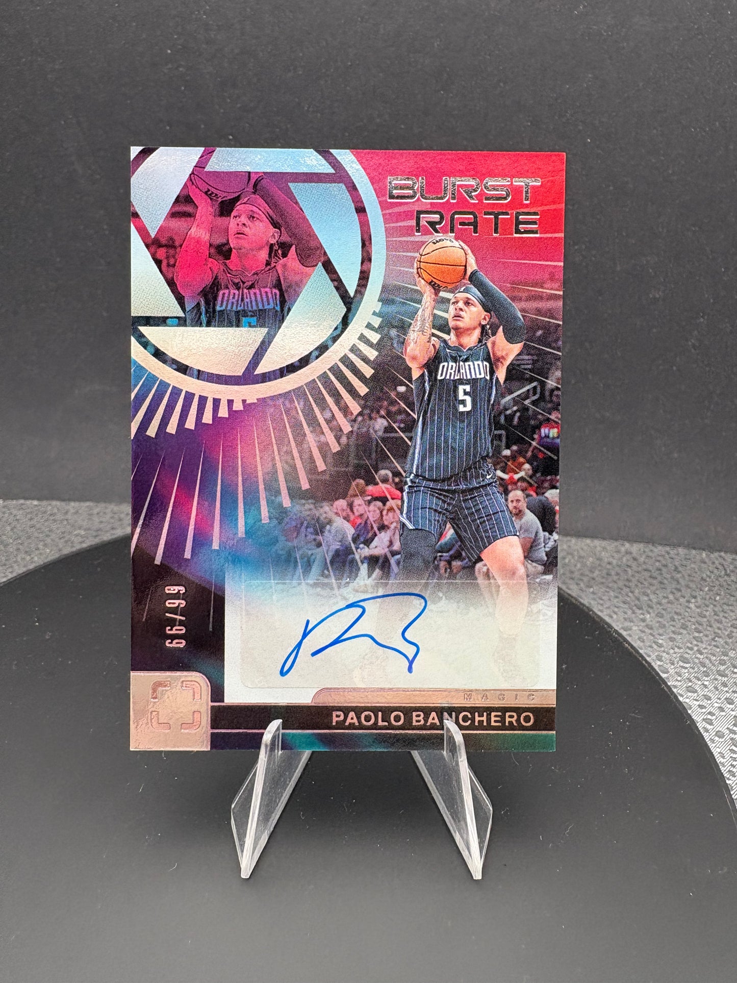 2024-25 Photogenic Paolo Banchero Burst Rate #BRS-PAO /99 auto