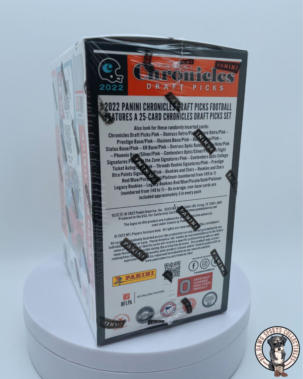 2022 Panini Chronicles Draft Picks Football Blaster Box - Exclusive Pink Parallels & Top 2022 Rookies!