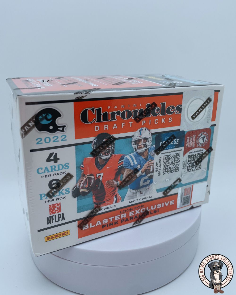 2022 Panini Chronicles Draft Picks Football Blaster Box - Exclusive Pink Parallels & Top 2022 Rookies!