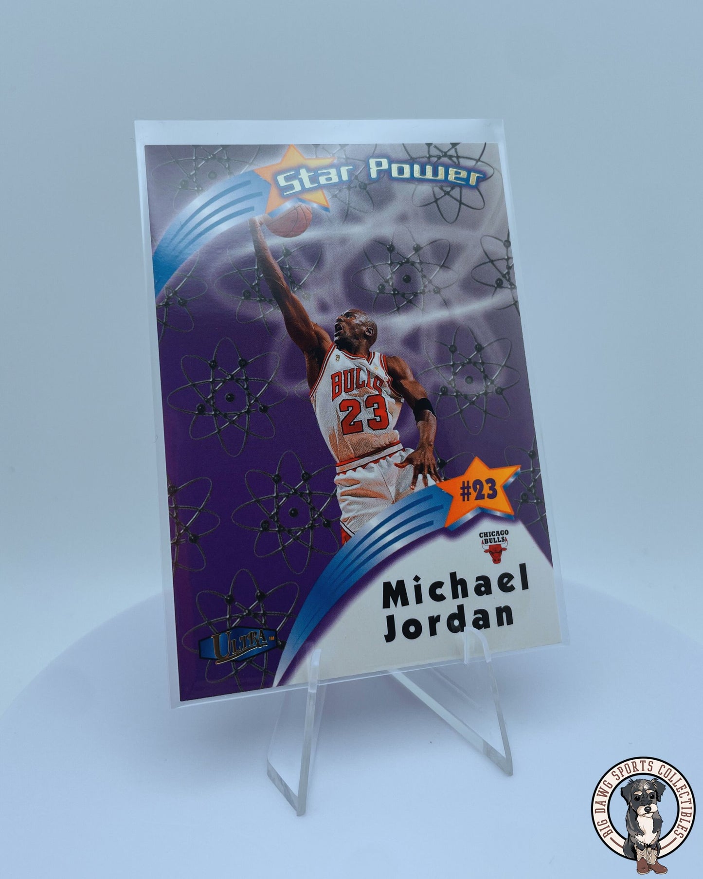 Michael Jordan 1997-98 Fleer Ultra Star Power Card