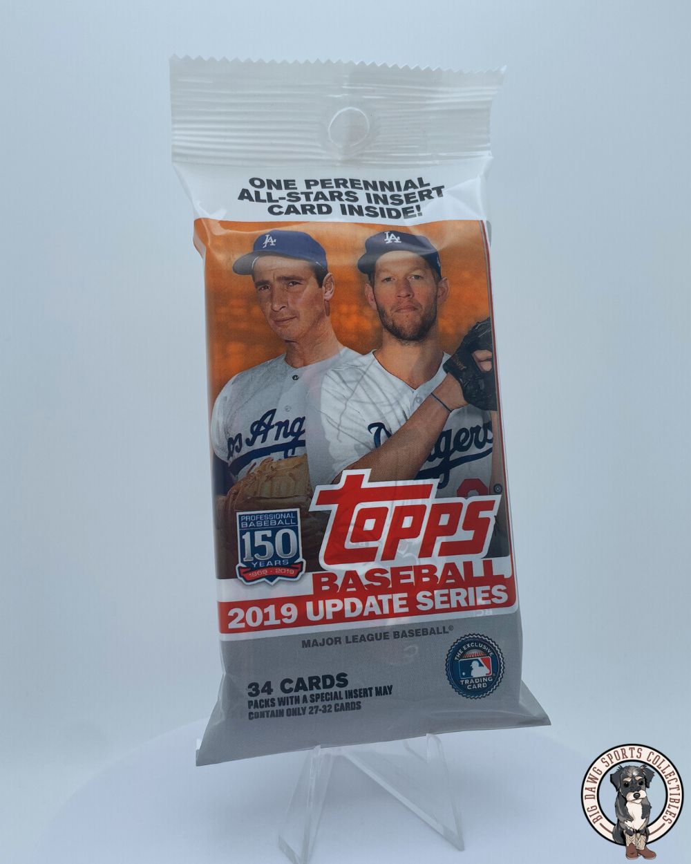 2019 Topps Baseball Update Series Pack - 34 Cards - Perennial All-Stars Insert Inside