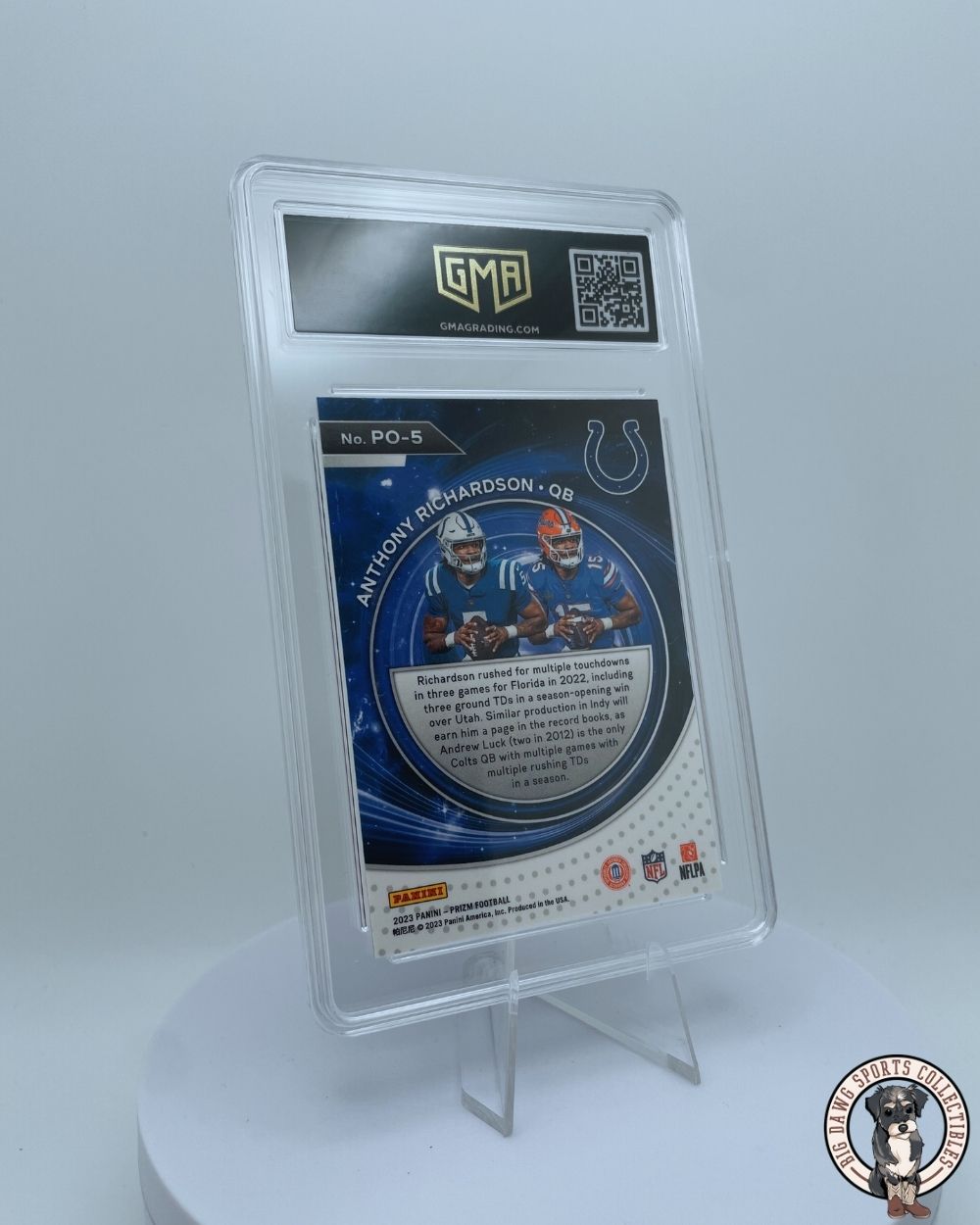 Anthony Richardson 2023 Panini Prizm Portals Rookie #PO-5 - GMA 10 Gem Mint