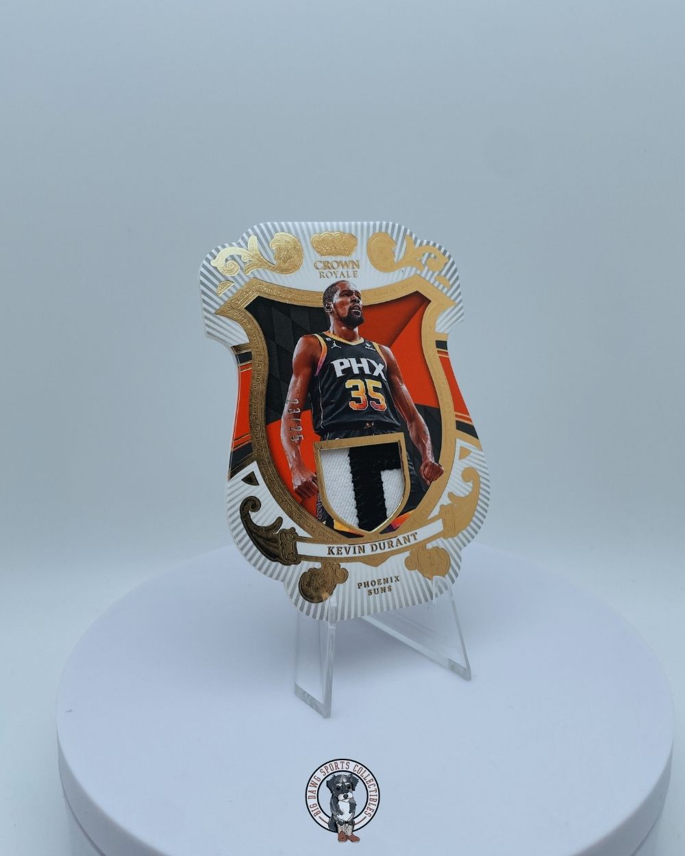 Kevin Durant 2022-23 Panini Crown Royale Coat of Arms Patch – Phoenix Suns