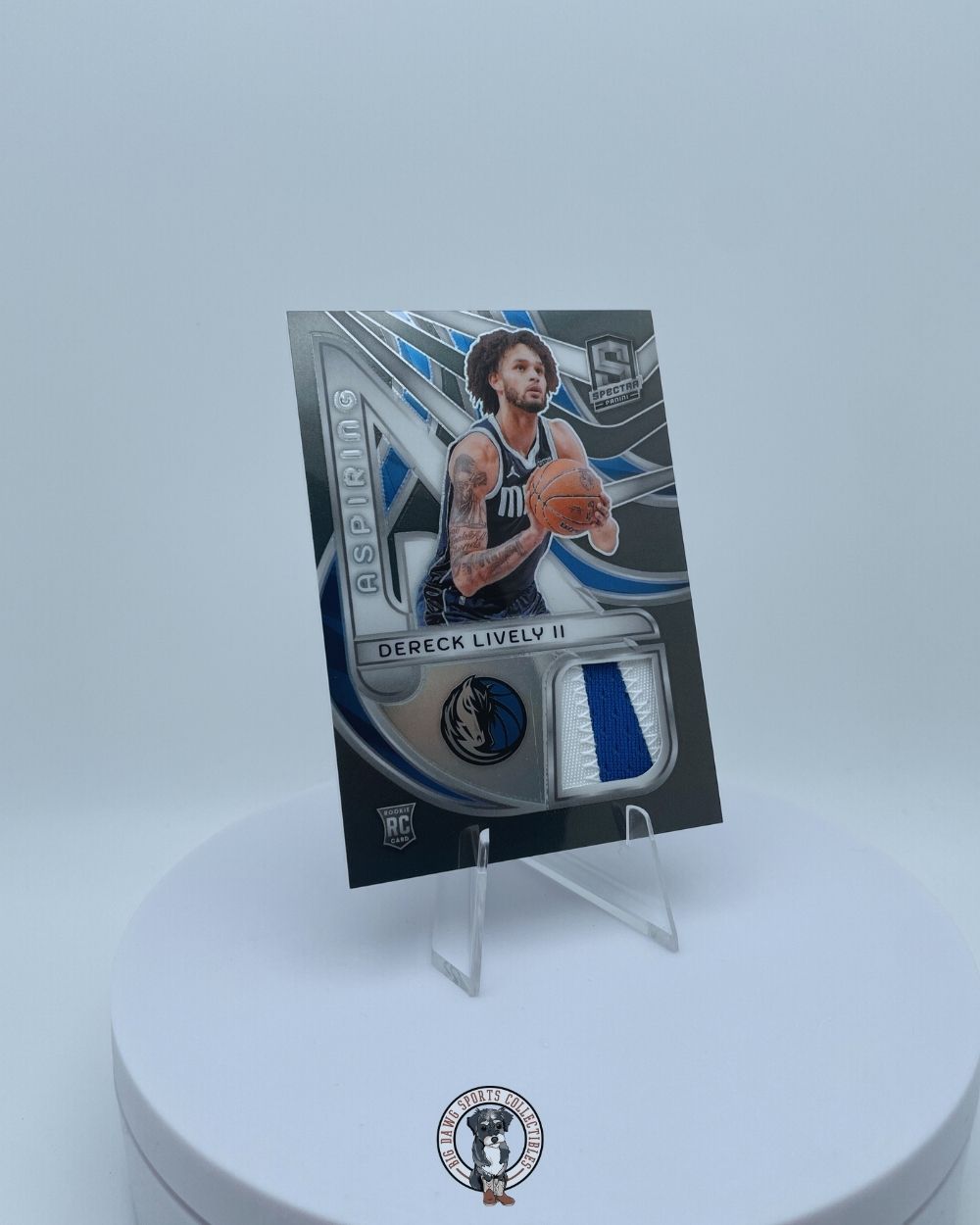Dereck Lively II 2023-24 Spectra Aspiring Patches Silver #ASP-DLV - RC - 14/149