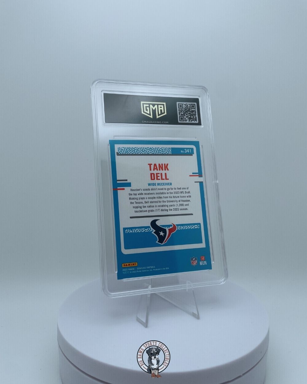 Tank Dell 2023 Donruss Rated Rookie Press Proof Red - GMA 9