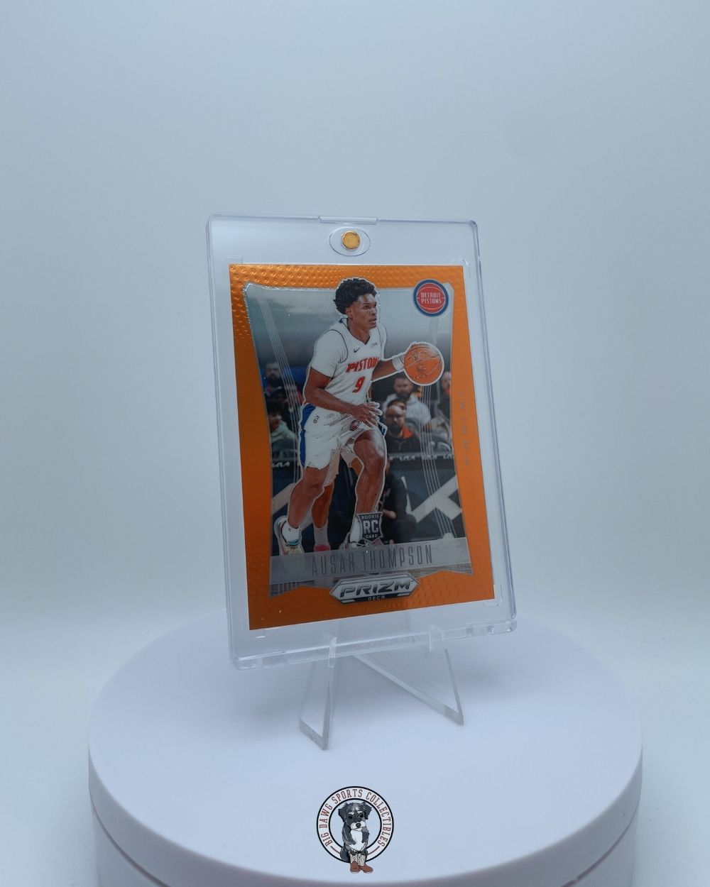 Ausar Thompson 2023-24 Panini Prizm Orange Ice RC #136 - Pistons - 20/49