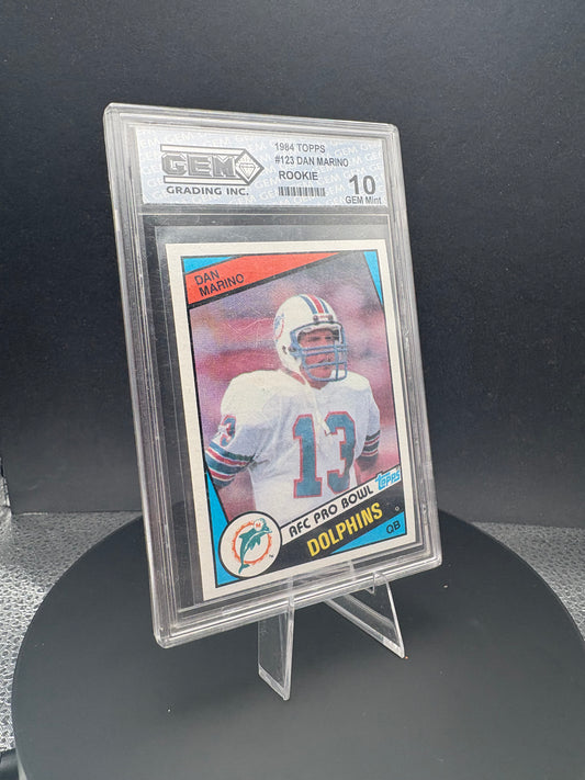 1984 Topps Dan Marino RC GEM 10