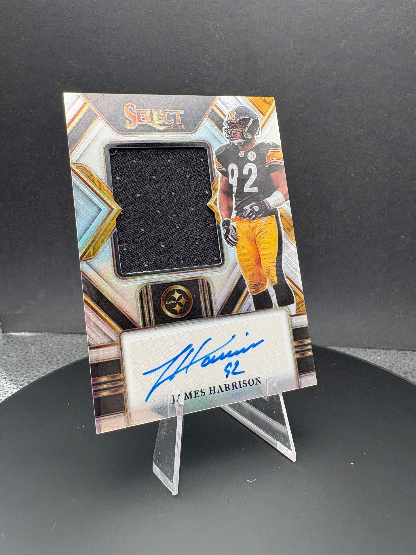 2022 Select PRIZM James Harrison /99 AUTO patch