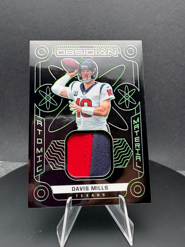 2022 Obsidian Davis Mills patch /50