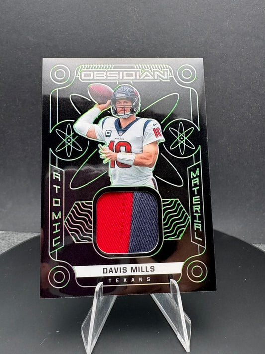 2022 Obsidian Davis Mills patch /50