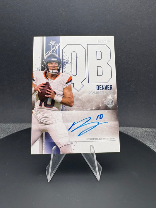 2024 Topps Rookie Class AUTO variation card BO NIX