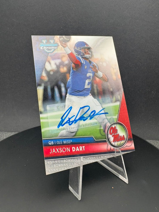 2023 Topps Jaxon Dart #191 Bowman U Chrome AUTO