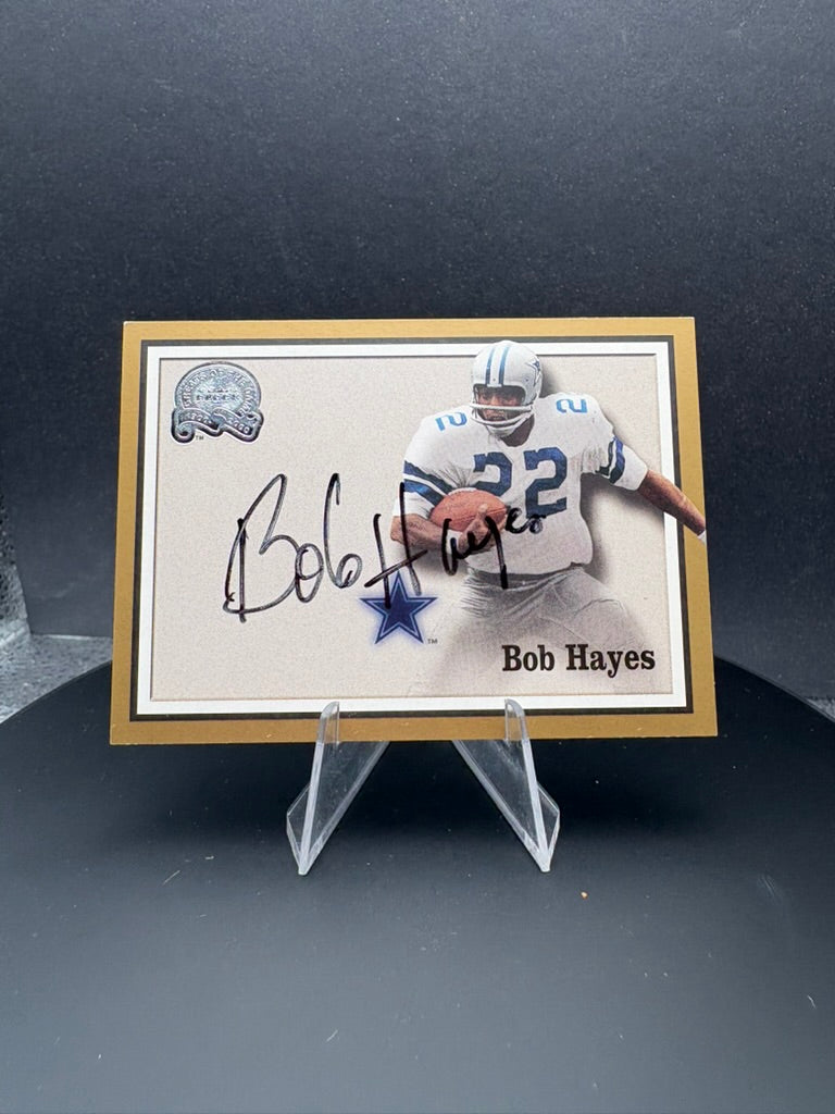 2000 Fleer Authentic Auto Bob Hayes Dallas Cowboys