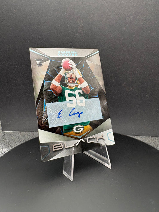 2024 Black Edgerrin Cooper AUTO /50 RC