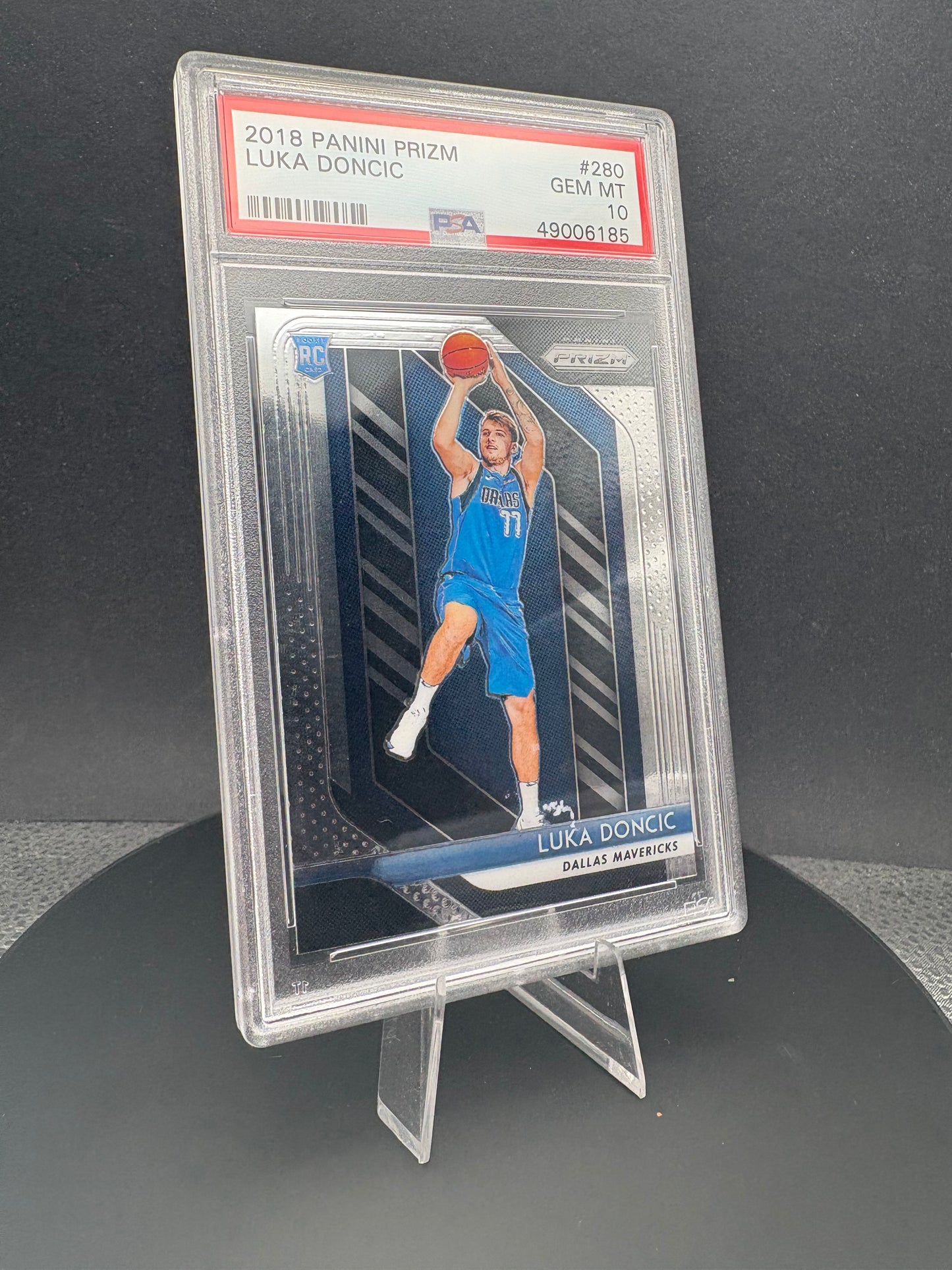 2018 Prizm Luka Doncic PSA 10 RC