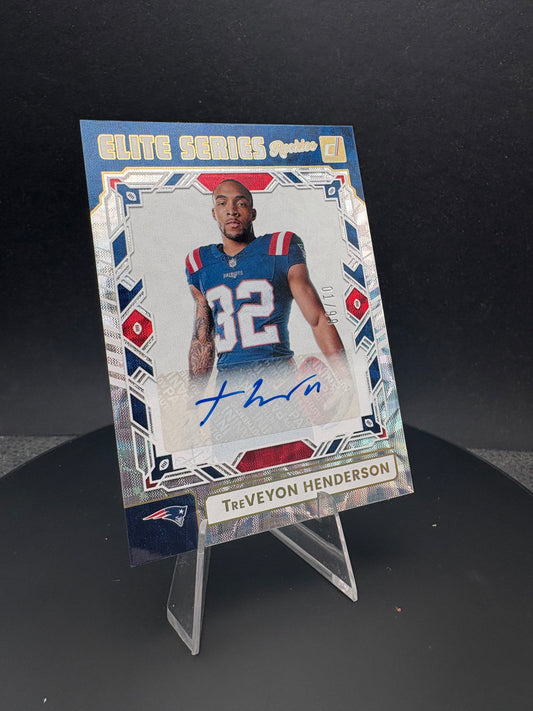 2025 Donruss Trevon Henderson AUTO Elite Series RC /99