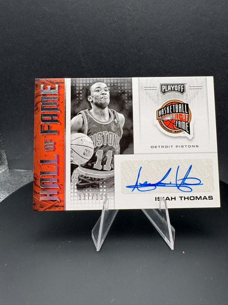 2020-21 Chronicles Playoff Isiah Thomas #HOF-IST auto /199