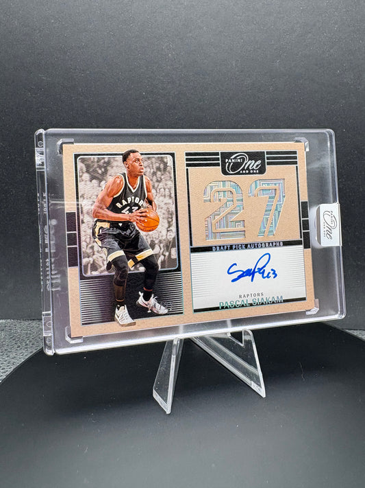 2024-25 One and One Draft Pick AUTO Pascal Siakam /27