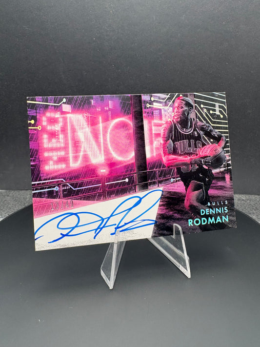 2024-25 NOIR Dennis Rodman AUTO /49 Chicago Bulls