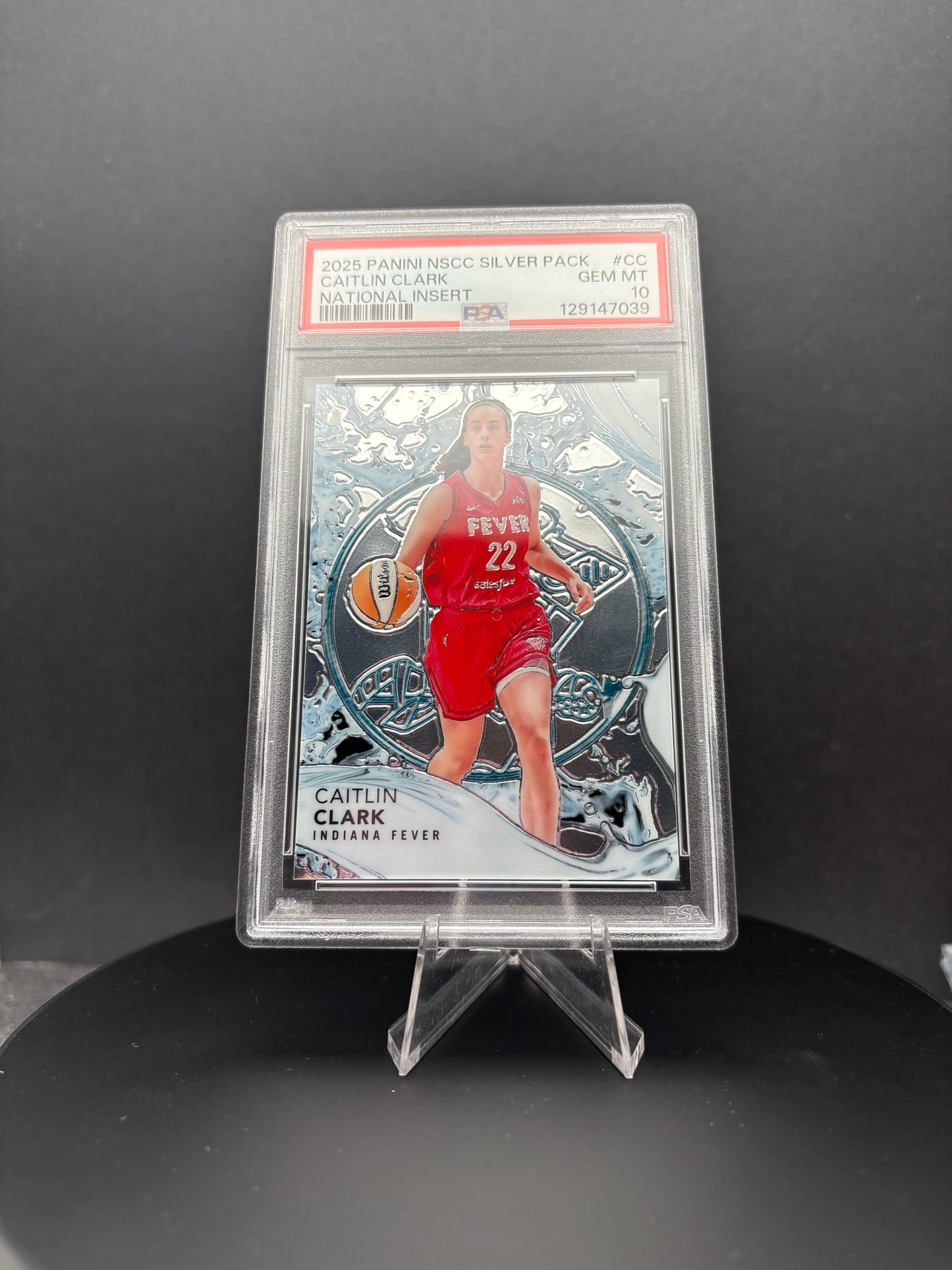 2025 NSCC Silver Pack Caitlin Clark National Insert PSA 10