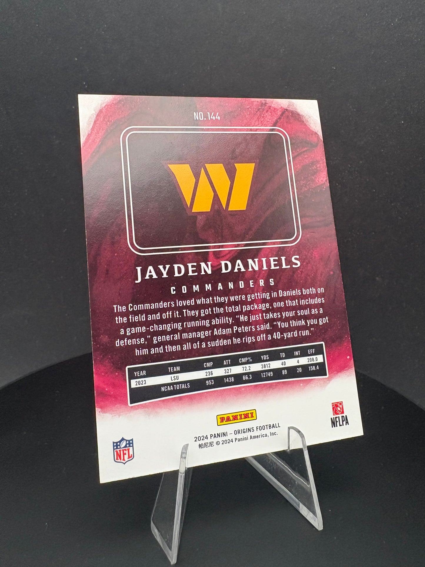 2024 Origins Jayden Daniels 54/149 RC