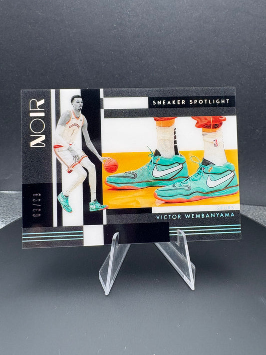 2024-25 NOIR Victor Wembanyama Sneaker Spotlight /99