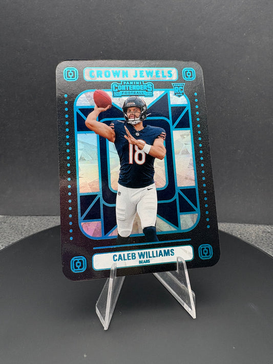 2024 Contenders Caleb Williams Crown Jewels RC