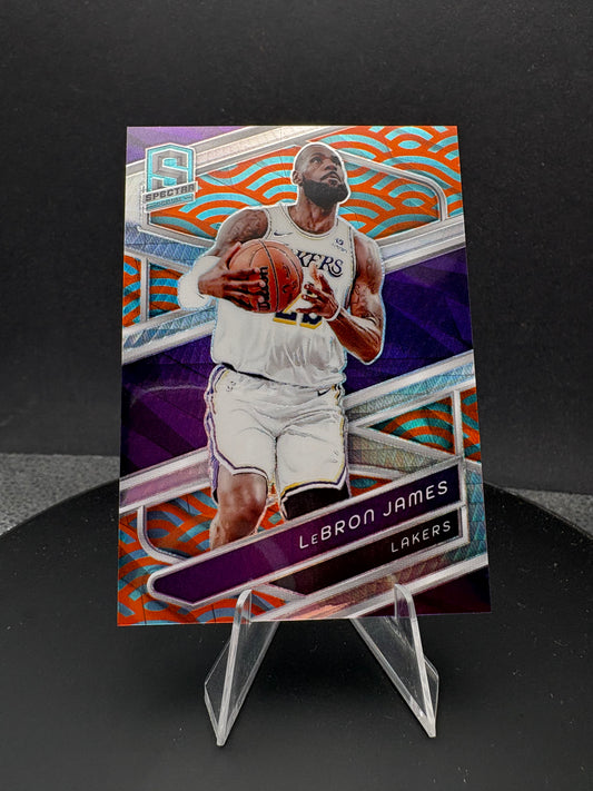 2023-24 Prizm Spectra #26 LeBron James /25
