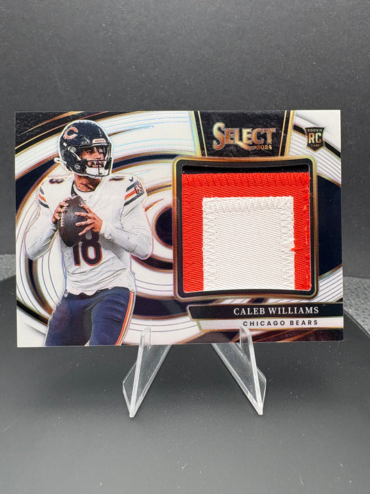 2024 PRIZM Select Caleb Williams tri-color patch RC /75