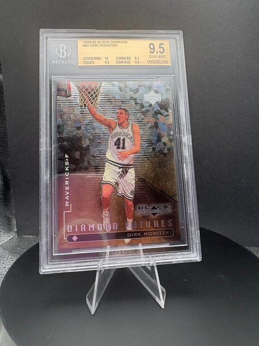 1998-99 Black Diamond Dirk Nowitzki Beckett 9.5 RC