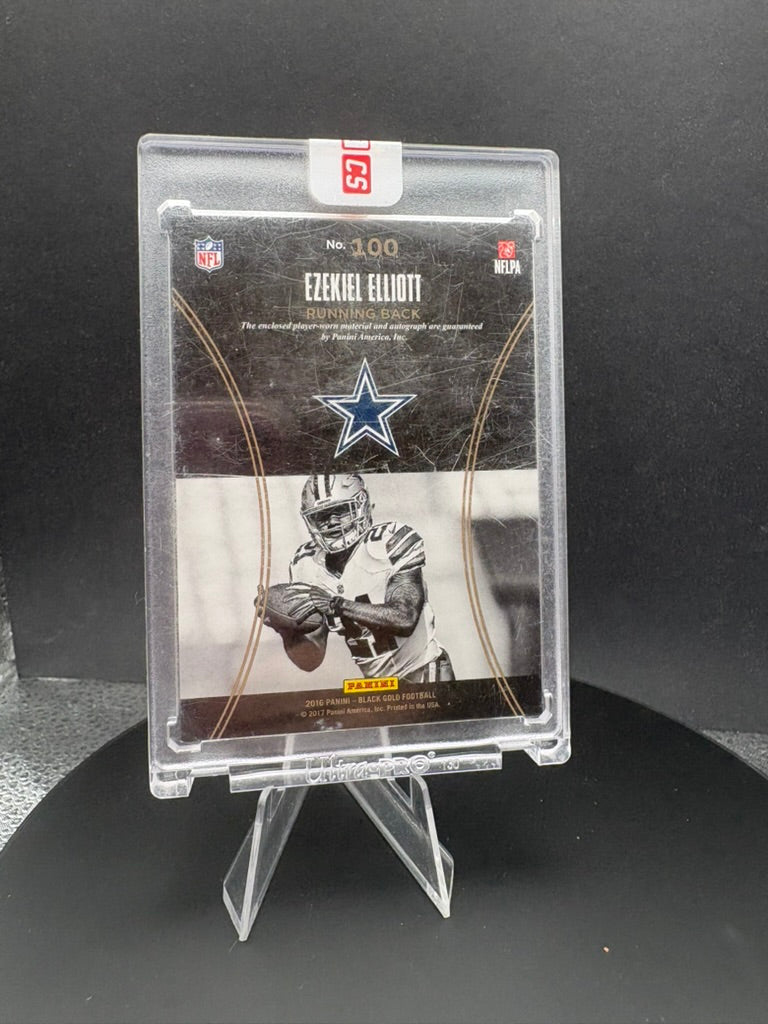 2016 Black Gold Ezekiel Elliott auto RC /225