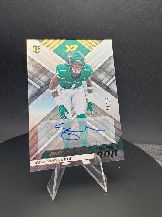 2022 XR Ahmad "Sauce" Gardner /99 RC auto