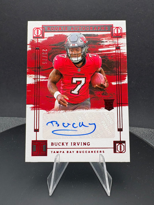 2024 Impeccable Bucky Irving RC AUTO /75  #RA-BIG