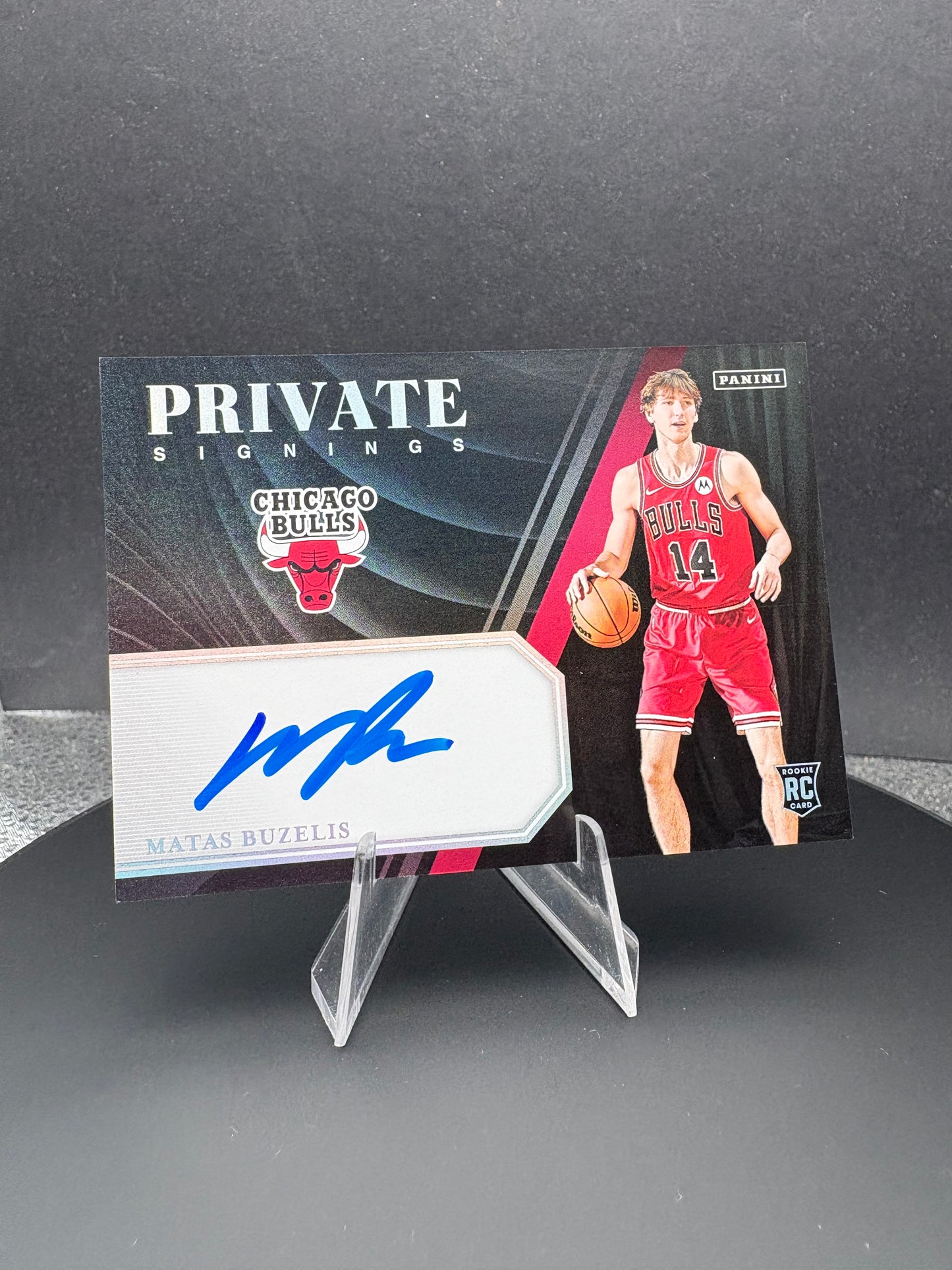 2024 Panini RC Matas Buzelis Private Signings AUTO